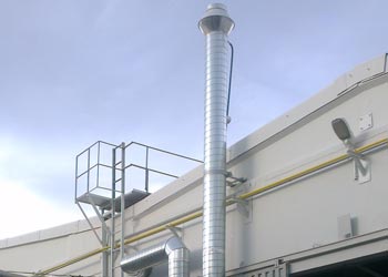 �elik baca imalat�, havaland�rma bacalar�, �elik bacac�